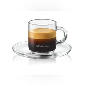 NWT NESSPRESSO Vertuo Espresso Cup And Saucer Set